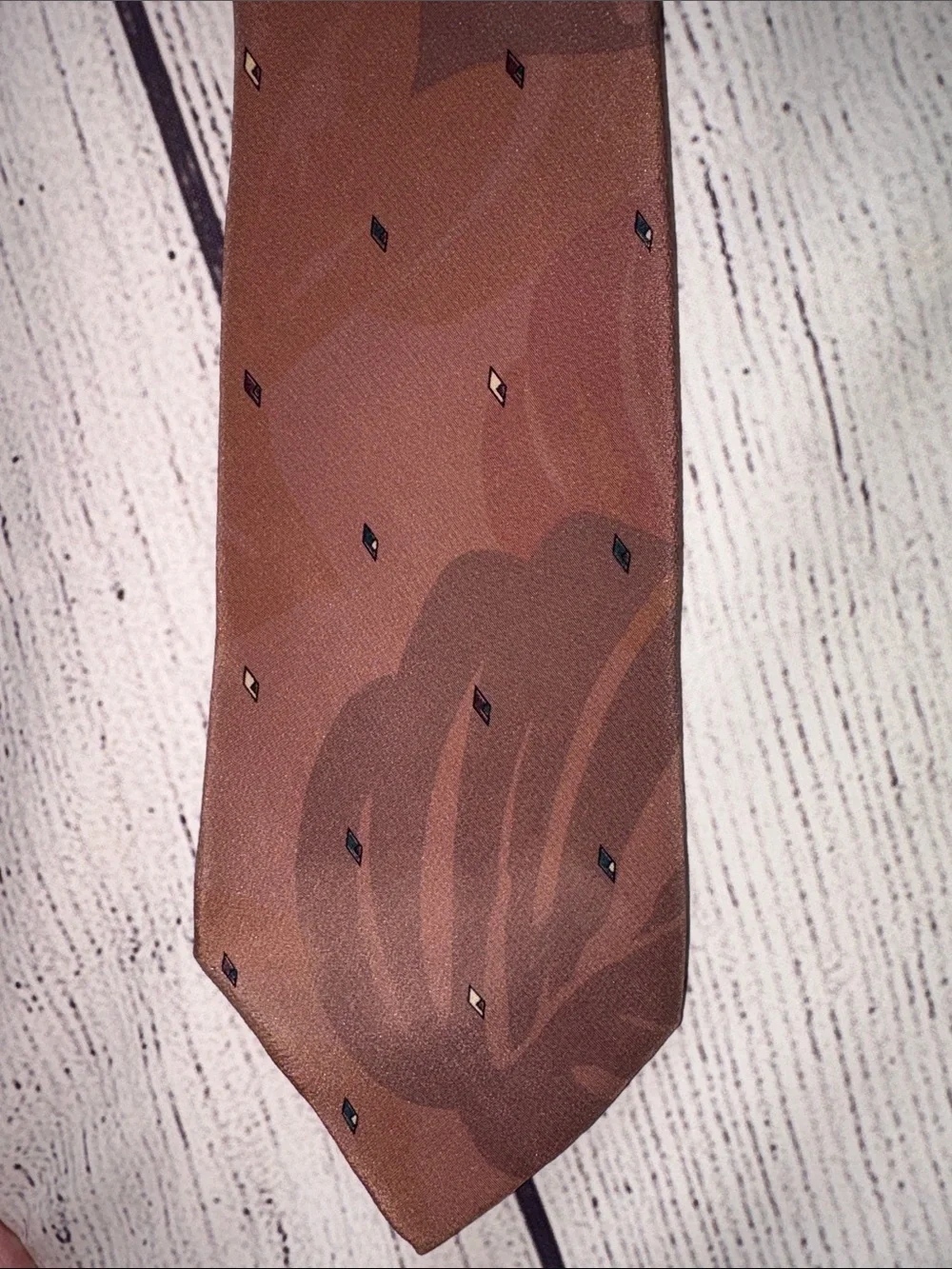 Balmain Silk Tie - Pierre Balmain 100% silk necktie dusty rose